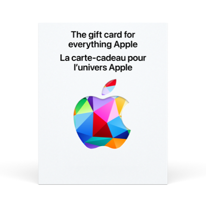 Carte-cadeau électronique Apple  Programme de fidélité PREMIO par